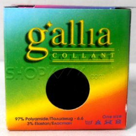 GALLIA COLLANT 3/4 Чорапи 20 дена Черни