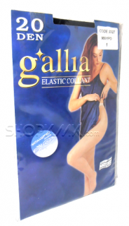 GALLIA ELASTIC COLLANT ДАМСКИ ЧОРАПОГАЩИ 20ДЕНА ЧЕРНО 1 РАЗМЕР