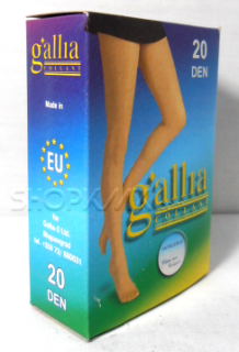 GALLIA ЧОРАПОГАЩИ 20 ДЕНА МАКСИ  РАЗМЕР ЧЕРНО