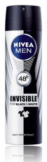 NIVEA MEN INVISIBLE FOR BLACK AND WHITE СПРЕЙ 200ml
