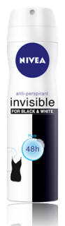 NIVEA INVISIBLE BLACK AND WHITE PURE ДАМСКИ ДЕЗОДОРАНТ 200мл