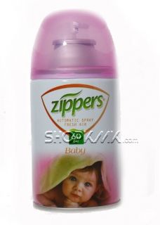 ZIPPERS ПЪЛНИТЕЛ ОСВЕЖИТЕЛ  260ML   BABY