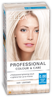 Elea Proffesional Colour&Care Боя за коса - № 0/00 Крем-изсветлител