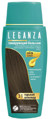 LEGANZA ОЦВЕТЯВАЩ БАЛСАМ 31 ГОРЧИВ ШОКОЛАД