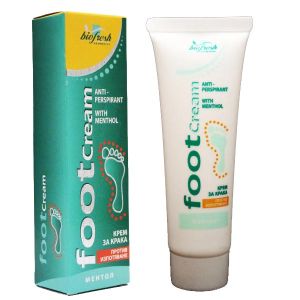 BioFresh Крем за крака против изпотяване с ментол 50мл