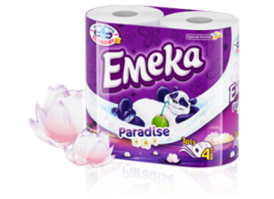 ЕМЕКА  Paradise ТОАЛЕТНА ХАРТИЯ 4бр
