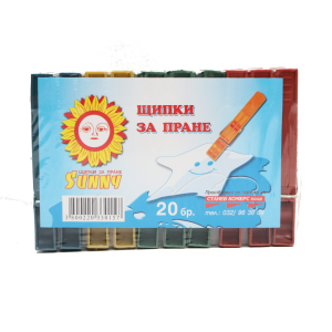 Sunny Щипки за пране 20бр.