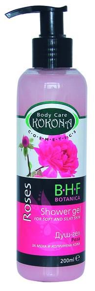 KOKONA B.H.F BOTANICA ROSES ДУШ ГЕЛ КОПРИНЕНА КОЖА 20ML