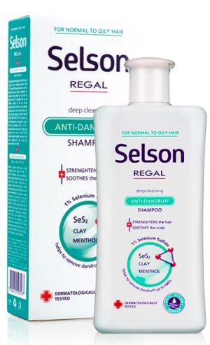 Regal Selson дълбоко почистващ шампоан против пърхот 200мл. В НАЛИЧНОСТ 