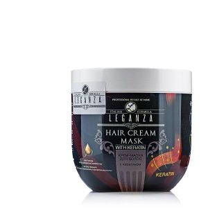 Leganza  маска-крем с кератин Hair Care 1000 мл.