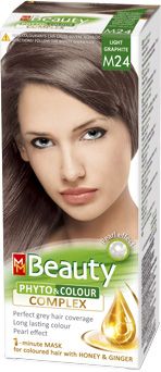  MM Beauty Боя за коса М24 Светъл графит
