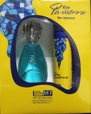 КОМПЛЕКТ PARISENNE/ДАМСКИ/edt 50 ml + deo 85 ml.