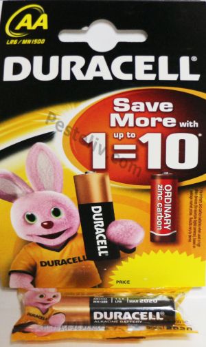 DURACELL  AA 1.5v 