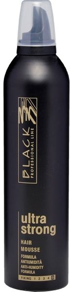 Black Ultra Strong Пяна за коса с ултра фиксация 400мл.