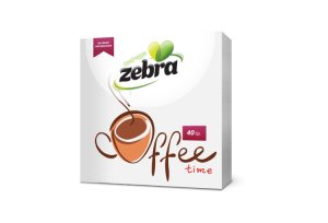 Zebra Салфетки 1пласт 40бр