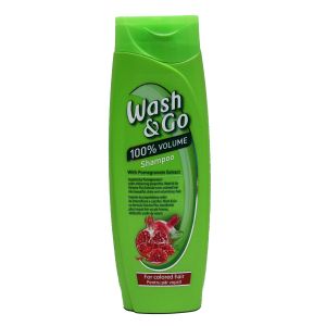 WASH & GO Шампоан за боядисана коса с нар 360мл.