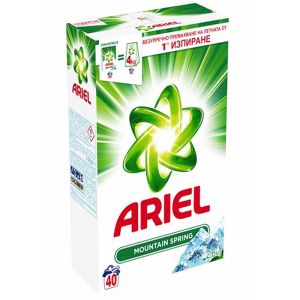 Прах за Пране Ariel Mountain Spring 40пранета 2.600 кг 