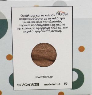 FIBRA COLLANT ЧОРАПИ 3/4 40 ДЕНА КАРАМЕЛ 3 % ЛИКРА 