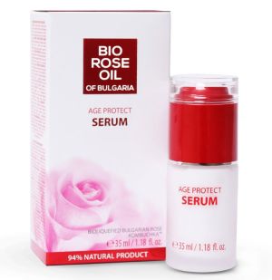 Защитен крем против стареене на кожата  "BIO ROSE OIL OF BULGARIA" 35 мл