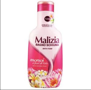 MALIZIA  MONOI AND LOTUS FLOWERS ДУШ ПЯНА ХИДРАТИРАЩА 1Л.