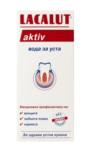 LACALUT AKTIV ВОДА ЗА УСТА 300 мл