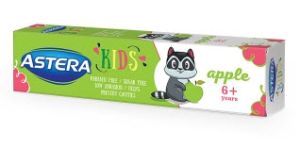 ASTERA KIDS APPLE /ЯБЪЛКА/  Паста за зъби 50мл