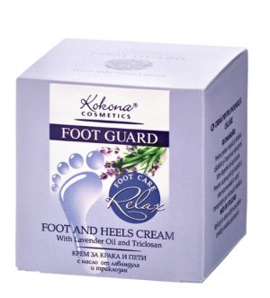 KOKONA  RELAX FOOT GUARD КРЕМ ЗА.КРАКА ПЕТИ КУТИЯ