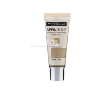 Maybelline Affinitone No.17 ROSE BEIGE  Фон дьо тен 30мл
