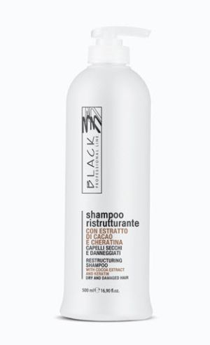 Black Restructuring Shampoo 500 ml.