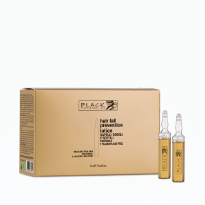 BLACK PROFESSIONAL LINE АМПУЛИ ЗА КОСА ПРОТИВ КОСОПАД С ПАНТЕНОЛ И ПЛАЦЕНТА 12 БР.