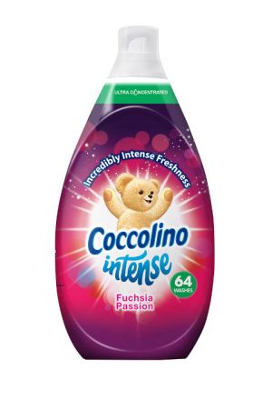 Coccolino Intense Fuchsia Passion Омекотител за дрехи 64 пранета 960ml.