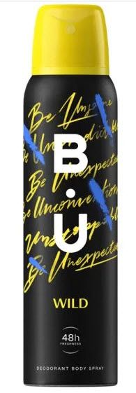 B.U  WILD ДЕЗОДОРАНТ  150мл 