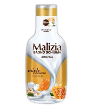 MALIZIA ДУШ ПЯНА Мед и джинджифил 1л.