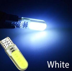 Комплект 2 броя диодни Led T10 5W  , лед крушки за интериор,осветление номер 