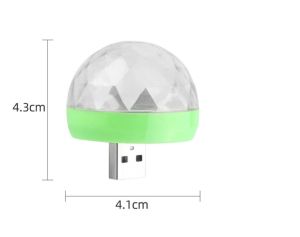 Мини usb диско топка за телефон, компютър кола 