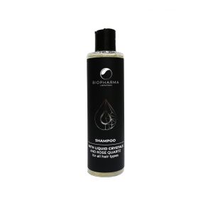 BioPharma Shampoo with Liquid Crystals and Rose Quartz  Шампоан с течни кристали и розов кварц  за всеки тип коса 250 мл