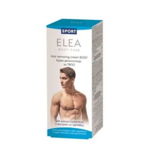 Еlea Sport Крем депилатоар за тяло 165гр