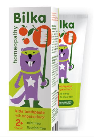 Bilka homeopathy ORGANIC 2+ Детска крем-паста за зъби 50мл