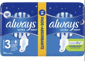 ALWAYS ULTRA DAY & NIGHT ДАМСКИ ПРЕВРЪЗКИ 14 броя