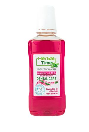 HERBAL TIME ВОДА ЗА УСТА DENTAL CARE 300 ml