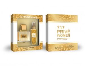 КОМПЛЕКТ  MB PARFUMS 717 PRIVE WOMEN EDT50 ml + BODY MIST 50 ml