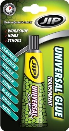 JIP UNIVERSAL GLUE TRANSPARENT ЛЕПИЛО ДЖИП ЕДИНИЧНО