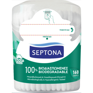 Septona Клечки за уши 160 броя 