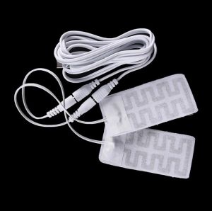  Електрически USB нагревател за ръкавици, отопляеми ръкавици, плат от въглеродни влакна, USB отопляема подложка за ръкавици 1 чифт