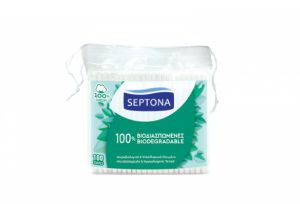 Septona Клечки за уши в плик 100 бр.
