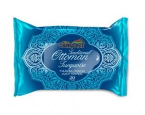 Мокри кърпи Ultra Compact Turquoise 20 бр.