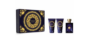 Versace Dylan Blue Pour Homme  EDT 50 ml + Shower gel 50 ml + After Shave Balm 50 ml Мъжки комплект