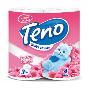 TENO OCEAN BREEZE ТОАЛЕТНА ХАРТИЯ 4бр 3 пластова