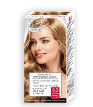 Elea Proffesional Colour&Care Боя за коса  - № 8/3 Златно рус