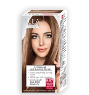Elea Proffesional Colour&Care Боя за коса  - № 5/57 Златно светло кафяв